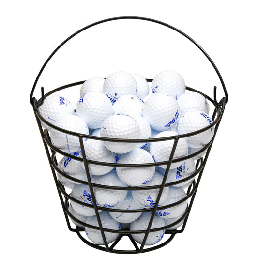 Golf basket and Golf balls (30 two piece golf balls)